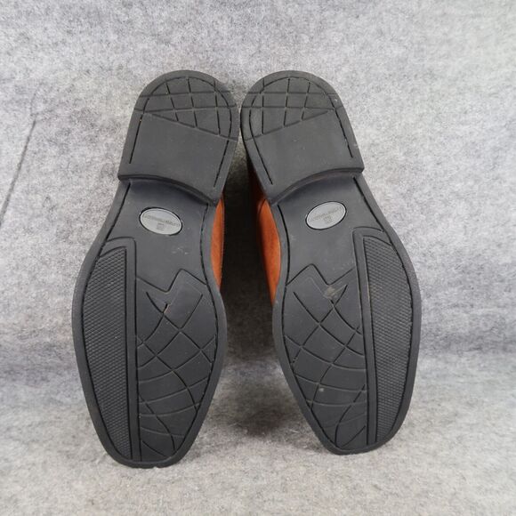 Sandro Moscoloni Shoes Mens 11 Oxford Cap Toe Classic Leather Dress Formal Brown - Picture 10 of 14